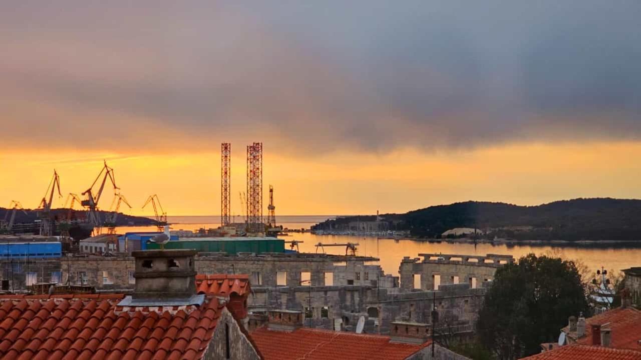 Arena Sunset, Sea Coloseum View, 2 Rooms Free Parking Póla Kültér fotó